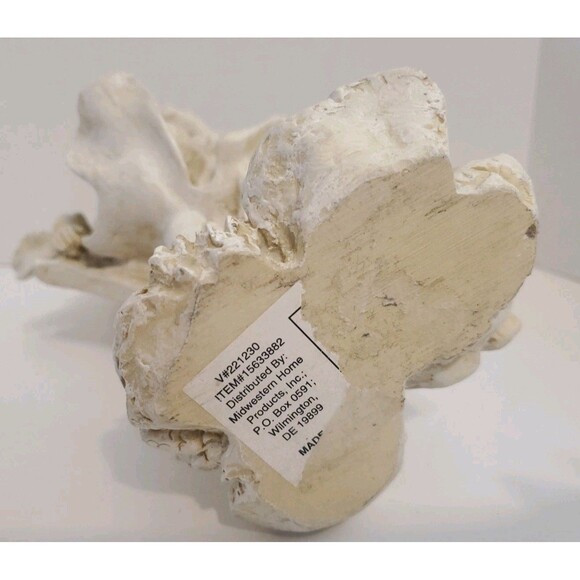 Midwestern Home Products 12.5" White Resin Fairy Whimsical Fantasy Flowers EUC - Picture 8 of 8